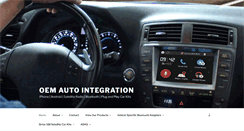 Desktop Screenshot of oemautointegration.com